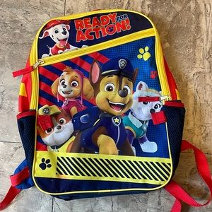Paw patrol kids book bag
